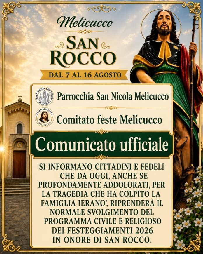 MELICUCCO, I FESTEGGIAMENTI CONTINUANO