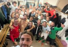 Palmese, vittoria e speranza al Lopresti: 3-1 al Brancaleone davanti ai tifosi 864787736 1378611797681378 1585032916345600732 n