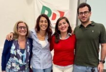Si allarga il gruppo di lavoro del circolo del PD di Palmi. eliana ciappina con il nuovo gruppo di lavoro