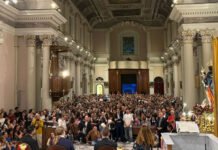 «Il tabernacolo è la mia Gerusalemme»: Antonia Salzano Acutis al santuario del Rosario di Cittanova incontro antonia salzano madre san carlo acutis 09 ott 2026 chiesa rosario cittanova