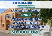 Scido, 50 mila euro dal PNRR per l’adeguamento antincendio della scuola primaria photo 2026 10 24 09 22 17